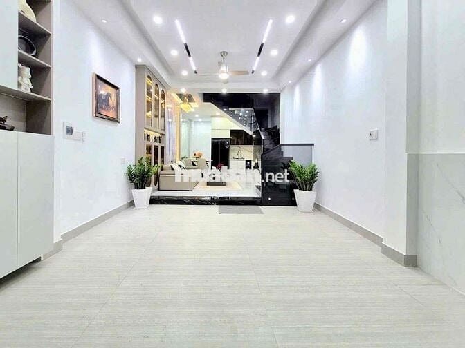Nhà SHR Lô Nhì Đào Tông Nguyên-Ngang 4m3-4Tầng 7Tỷ Nhỉnh-Hẻm 8M