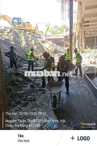 CẦN TUYỂN CÔNG NHÂN XÂY DỰNG ĐÀ NẴNG