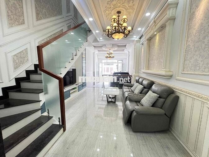 Nhà SHR Lô Nhì Đào Tông Nguyên-Ngang 4m3-4Tầng 7Tỷ Nhỉnh-Hẻm 8M