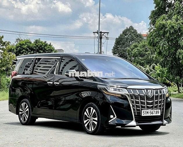 Toyota Alphard V6 2023 Đen 7 chỗ 72.000 km