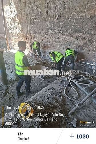 CẦN TUYỂN CÔNG NHÂN XÂY DỰNG ĐÀ NẴNG