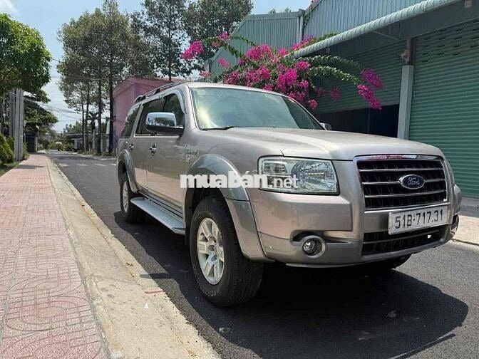 Ford Everest 2008 Số sàn Máy dầu Vàng cát