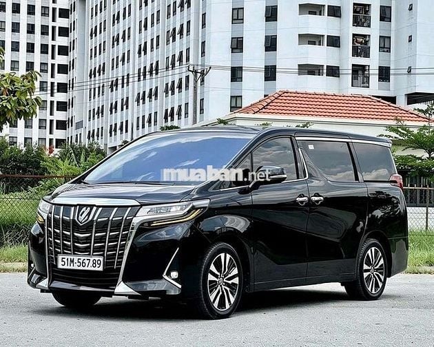Toyota Alphard V6 2023 Đen 7 chỗ 72.000 km