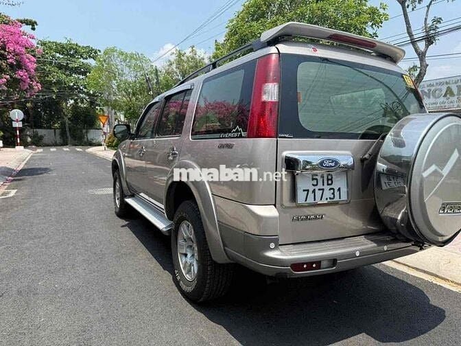 Ford Everest 2008 Số sàn Máy dầu Vàng cát