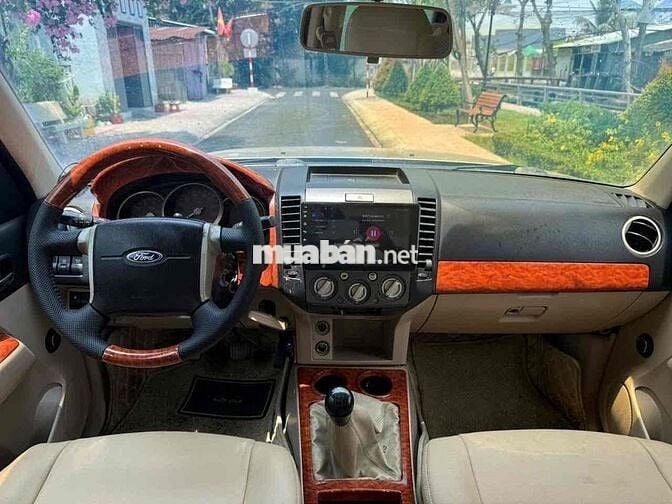 Ford Everest 2008 Số sàn Máy dầu Vàng cát