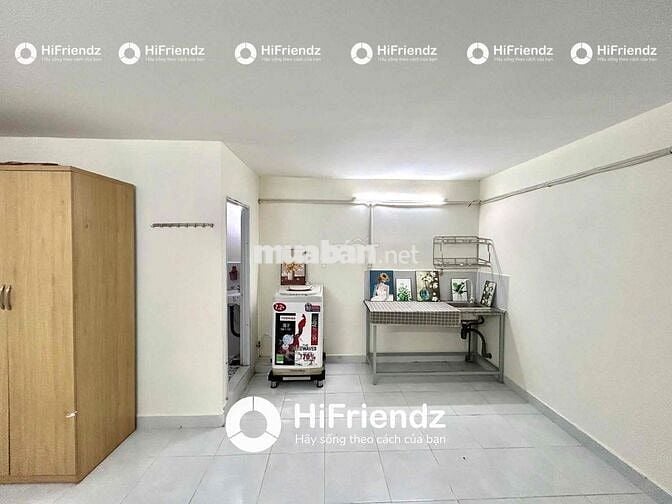 STUDIO FULL NỘI THẤT CÓ MÁY GIẶT RIÊNG Ở 2-3 NGƯỜI THOẢI MÁI