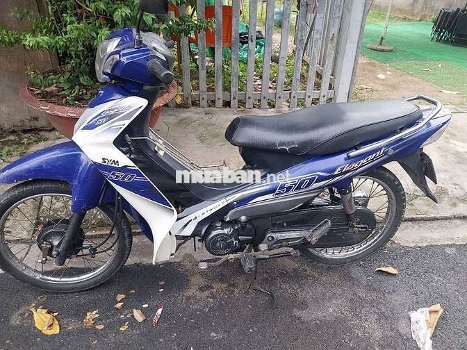 SYM Elegant 50cc Xanh trắng