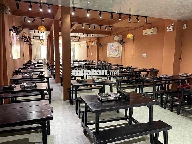 SANG QUÁN LẨU VÀ NƯỚNG MT HOÀNG DIỆU 2 ĐANG CÓ LỢI NHUẬN MB : 7m x 35m