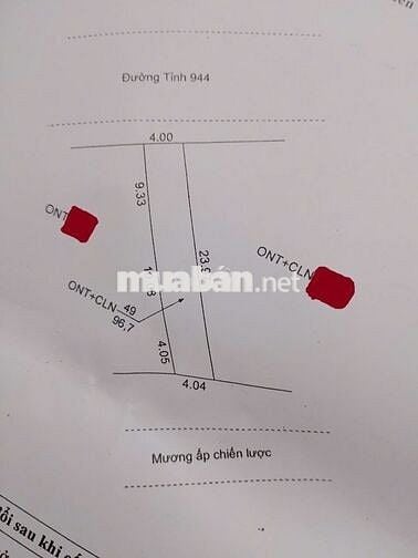 Đất Mặt Tiền 944 cách phà an hòa 3km