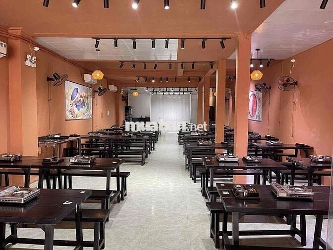 SANG QUÁN LẨU VÀ NƯỚNG MT HOÀNG DIỆU 2 ĐANG CÓ LỢI NHUẬN MB : 7m x 35m