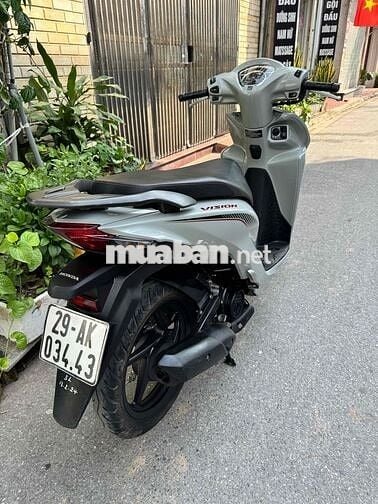 Honda Vision 2024 Xám xi măng