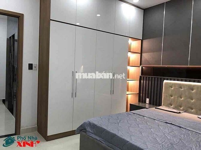 cho thuê nhà Thạnh lộc Hà Huy Giáp THANG MÁY 5pn 6wc