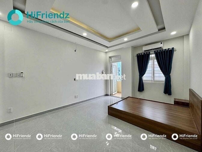 Căn hộ 40m2 ban công, full nội thất | gần vòng xoay Lê Đại Hành