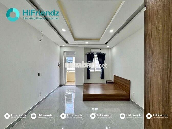 Căn hộ 40m2 ban công, full nội thất | gần vòng xoay Lê Đại Hành