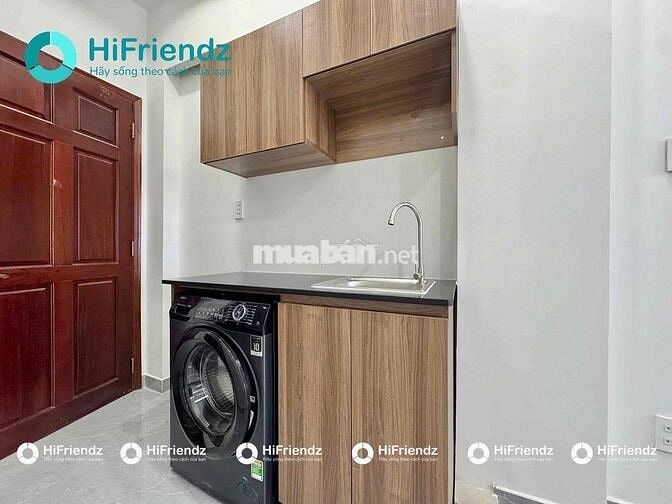 Căn hộ 40m2 ban công, full nội thất | gần vòng xoay Lê Đại Hành