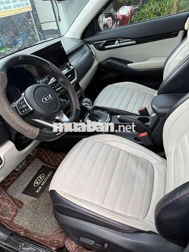 Kia Seltos Premium 2021 Đen 1.4 Turbo 470tr