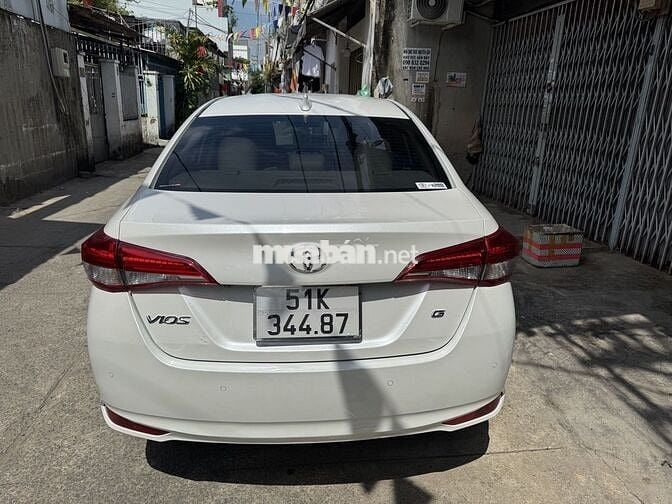 Toyota Vios G 2022 Tự động Trắng Ghế da