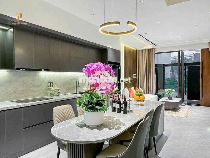 Cho thuê nhà Hoà Phú gần biển Hoà Minh gần biển Full Mới