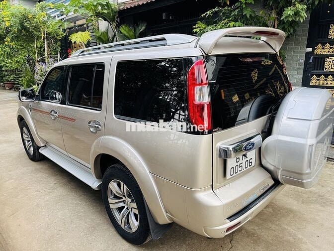 Ford Everest Limited 2009 Dầu Tự động Vàng cát