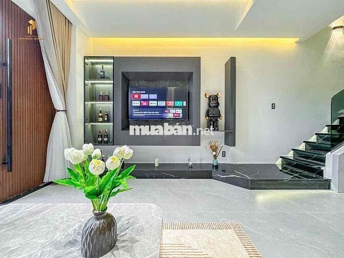 Cho thuê nhà Hoà Phú gần biển Hoà Minh gần biển Full Mới