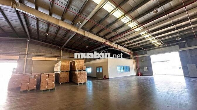 CHO THUÊ KHO XƯỞNG 25.998M² TRONG KCN LONG HẬU 