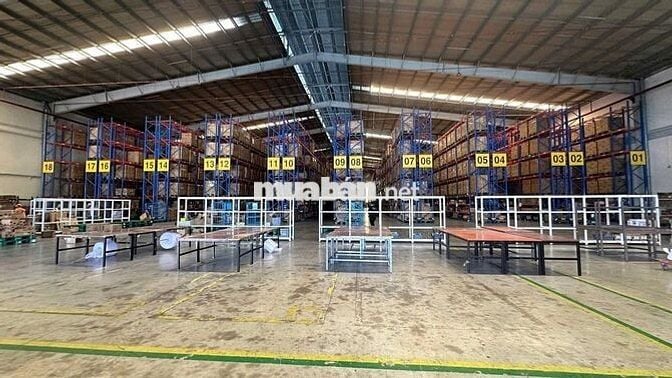 CHO THUÊ KHO XƯỞNG 25.998M² TRONG KCN LONG HẬU 