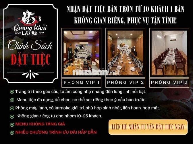 📢 TUYỂN DỤNG NHÂN SỰ – LẨU BÒ QUANG KHẢI