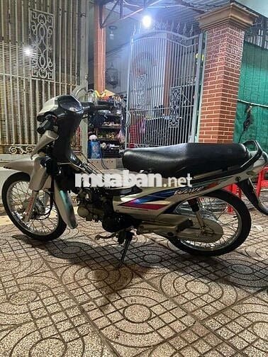Wave S 100 Bạc tq cà vẹt màu sơn vàng
