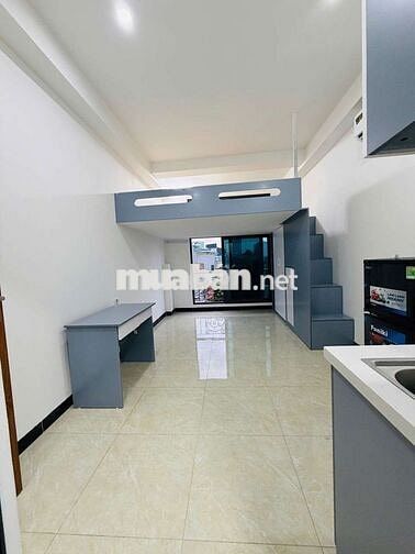 Bóc tem CCMN 30m2 Full đồ. ban công, máy giặt tại Nguyễn Đức Cảnh 