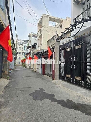 118m2-NGANG 5M Nở-Hẻm Rộng XE HƠI-GPXD 6 TẦNG-Gần Mặt Tiền-CHỈ 105TR/M