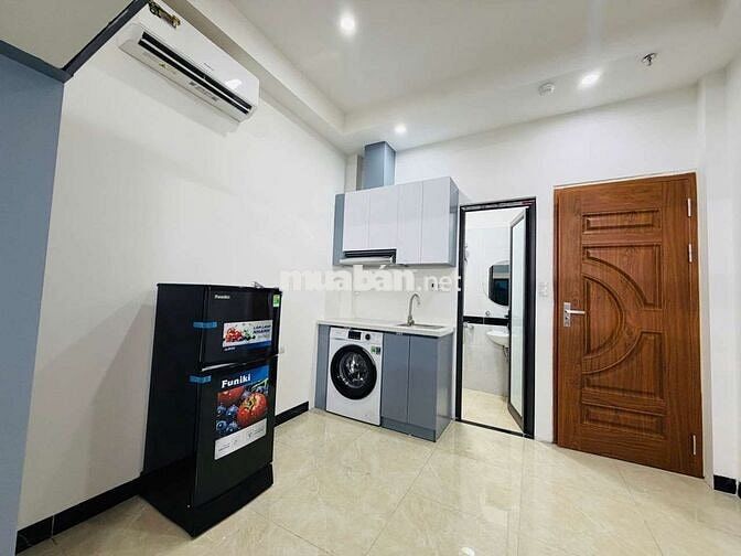 Bóc tem CCMN 30m2 Full đồ. ban công, máy giặt tại Nguyễn Đức Cảnh 