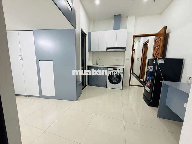 Bóc tem CCMN 30m2 Full đồ. ban công, máy giặt tại Nguyễn Đức Cảnh 
