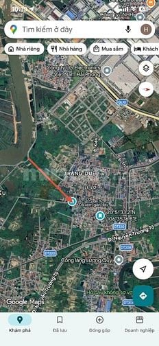 LÔ ĐẤT 55.4M2 CÁCH KCN TRÀNG DUỆ CHỈ 500M GIÁ RẺ NHẤT THỊ TRƯỜNG.