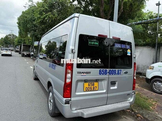 Ford Transit 2016 Bạc 16 chỗ