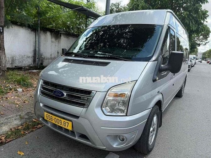 Ford Transit 2016 Bạc 16 chỗ