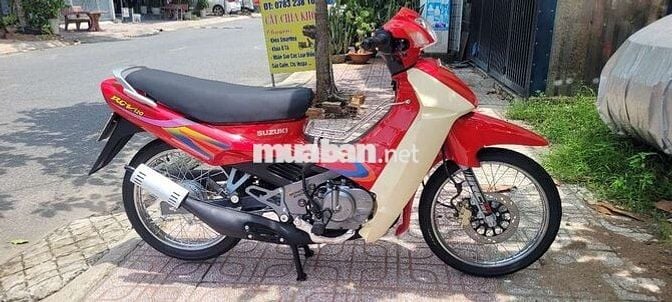 Suzuki xìpo RGV 120 6 số màu Đỏ 28 triệu