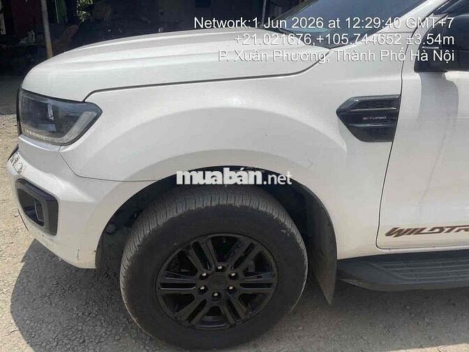 Ford Ranger Wildtrak 2020 Trắng Thái Lan 5200 km