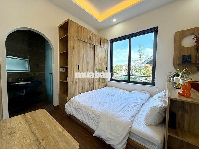 CHO THUÊ CĂN HỘ STUDIO CÓ BAN CÔNG VIEW ĐẸP FULL NỘI THẤT