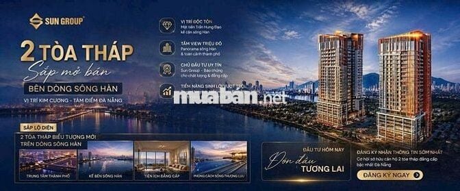 NHẬN BOOKING DỰ ÁN S-LIGHT TOWER BIỂU TƯỢNG SỐNG BÊN BỜ SÔNG HÀN