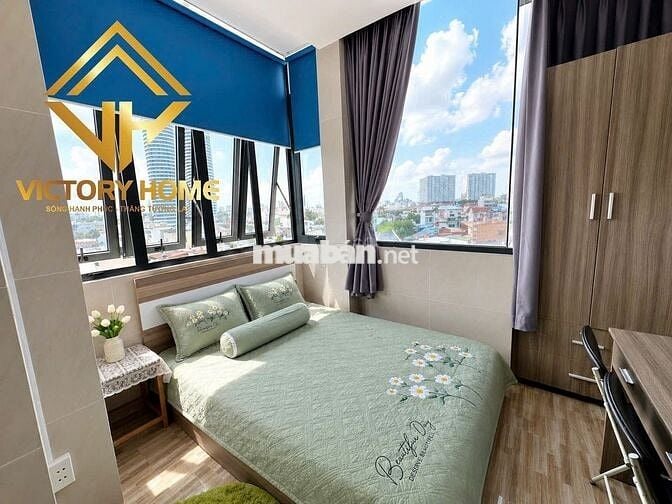 Studio Full kính-Full nội thất-Tầng cao-Thang máy-view Q1 nhỉnh 5 tr