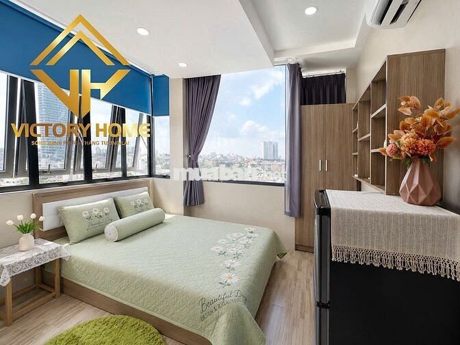 Studio Full kính-Full nội thất-Tầng cao-Thang máy-view Q1 nhỉnh 5 tr