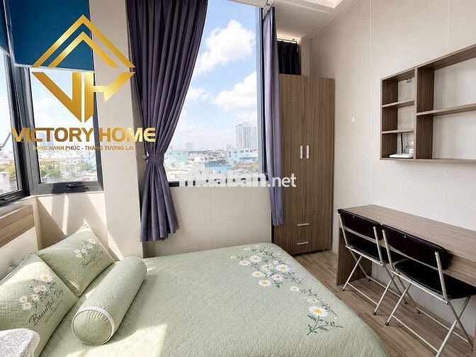 Studio Full kính-Full nội thất-Tầng cao-Thang máy-view Q1 nhỉnh 5 tr
