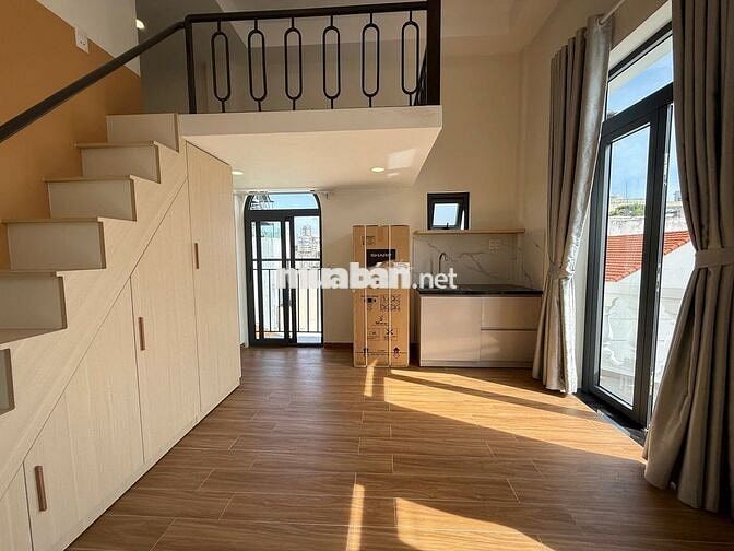 Tòa nhà mới-Căn hộ Duplex-Ban công-Full nội thất chỉ từ 4,9tr