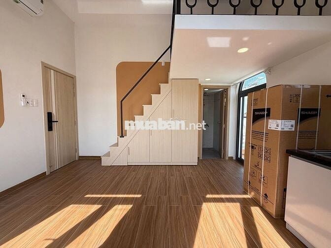 Tòa nhà mới-Căn hộ Duplex-Ban công-Full nội thất chỉ từ 4,9tr