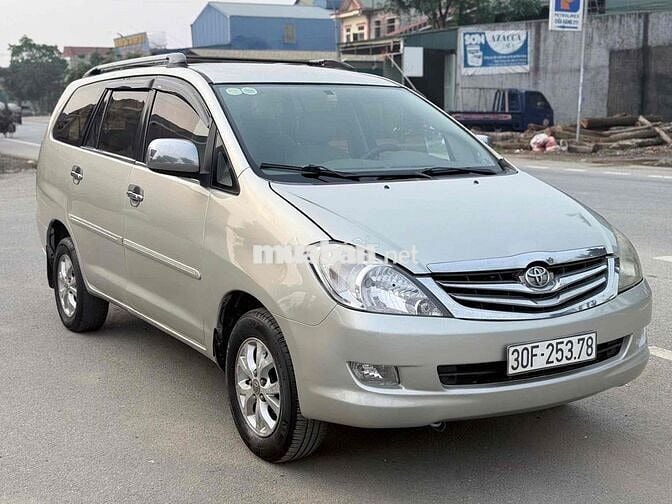 Toyota Innova G 2007 Số sàn Bạc