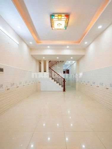 4x16, nhà có 2 lầu đúc, hẻm thông đường 16, Gò Xoài vào