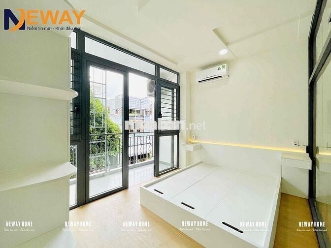 CĂN HỘ  MINI - 1PN - 1K - CÓ BAN CÔNG - FULL NỘI THẤT - TÂN PHÚ