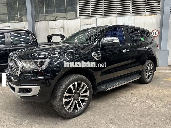 🚘 FORD EVEREST TITANIUM 2 Cầu 2021 , ĐEN GIÁ TL