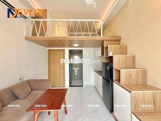 PHÒNG DUPLEX MỚI 100% GIÁ RẺ, NGAY ĐH VĂN LANG_FULL NỘI THẤT_Ở LIỀN