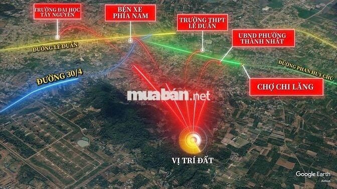 View hồ cách ĐH Tây Nguyên 5km
